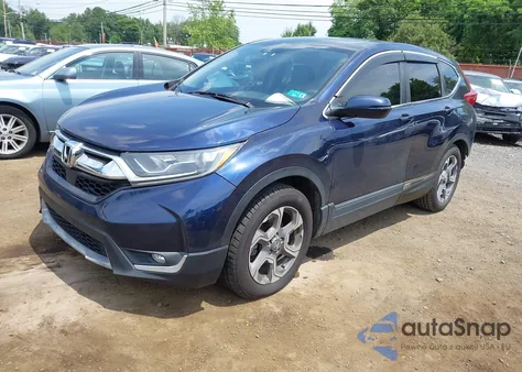 2019 Honda Cr-V Ex из США, поврежденный, VIN 7FARW1H58KE018556